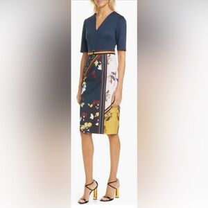 Madiiy Savanna V-Neck Body-Con Dress